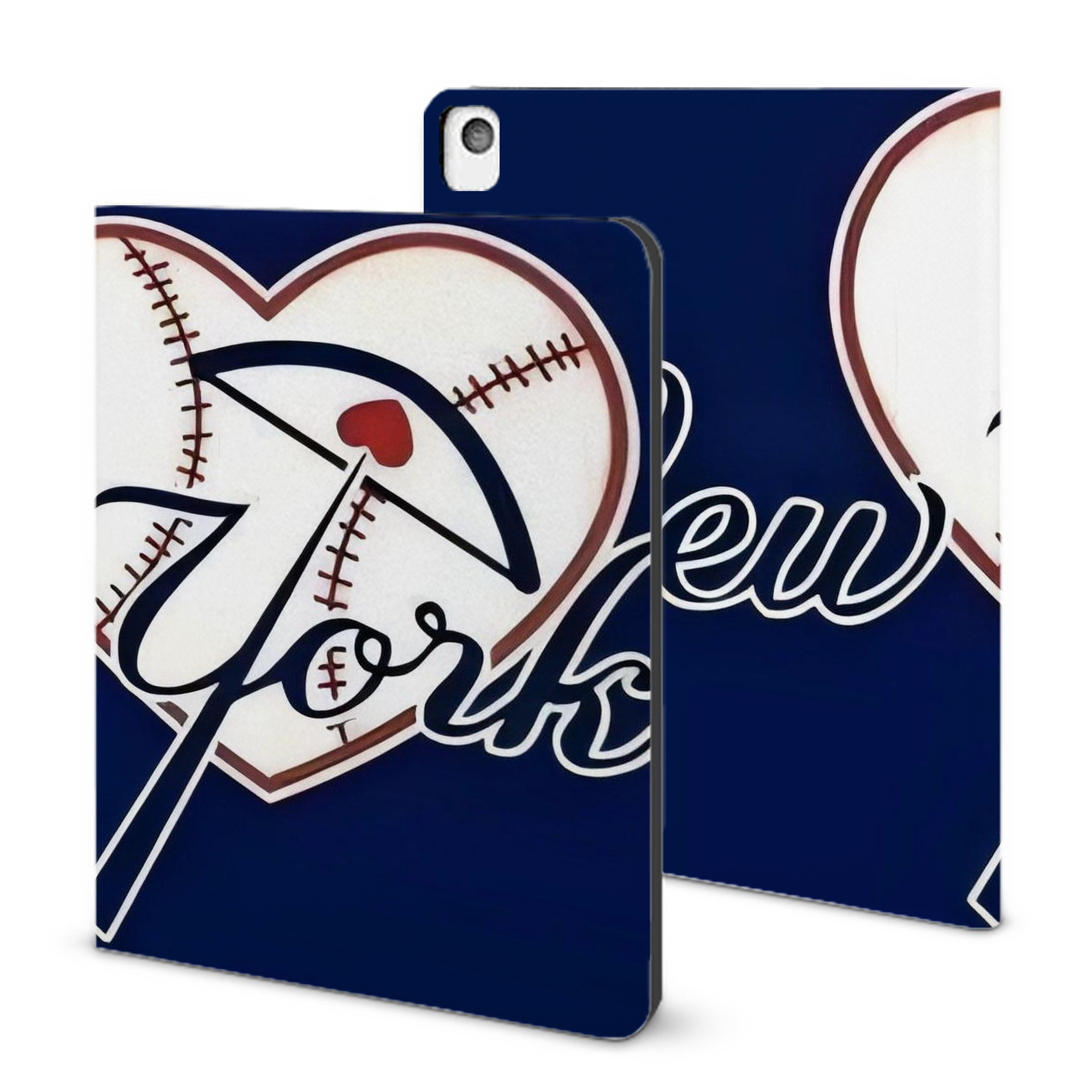 New York Yankees 354 IPad Book-Style Case With Pencil Slot – Slim PU & TPU Cover – Full Protection, Precise Fit, Water & Scratch Resistant